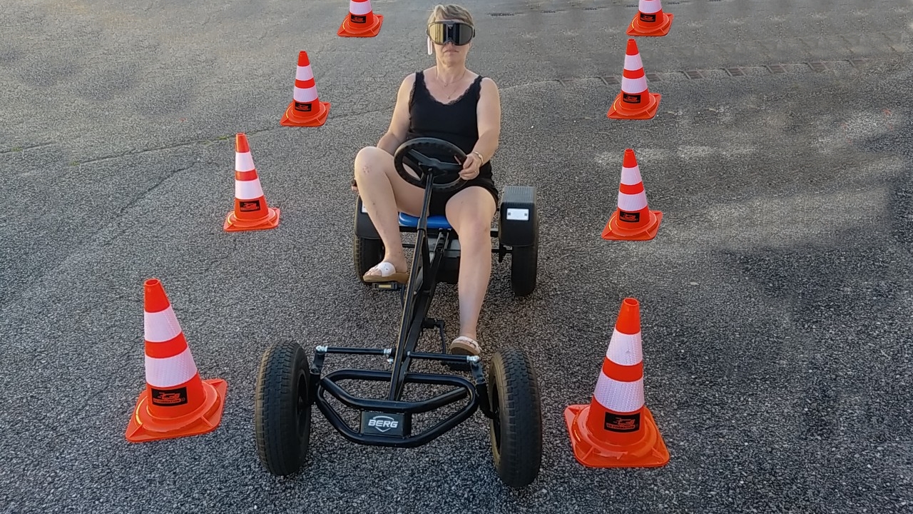 Parcours alcool au volant avec karting
